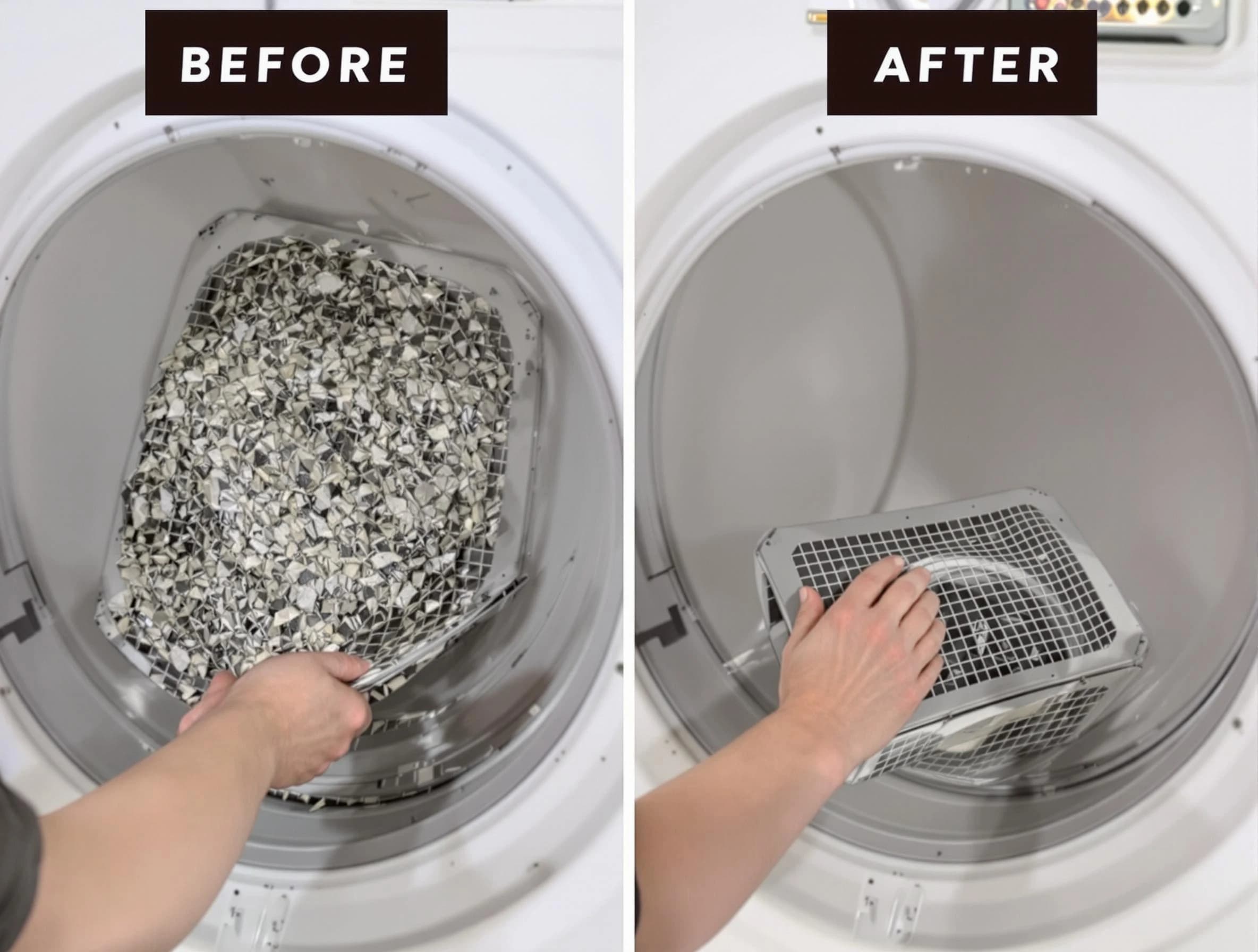 Professional lint trap cleaning by South Jordan Dryer Vent Cleaning in South Jordan