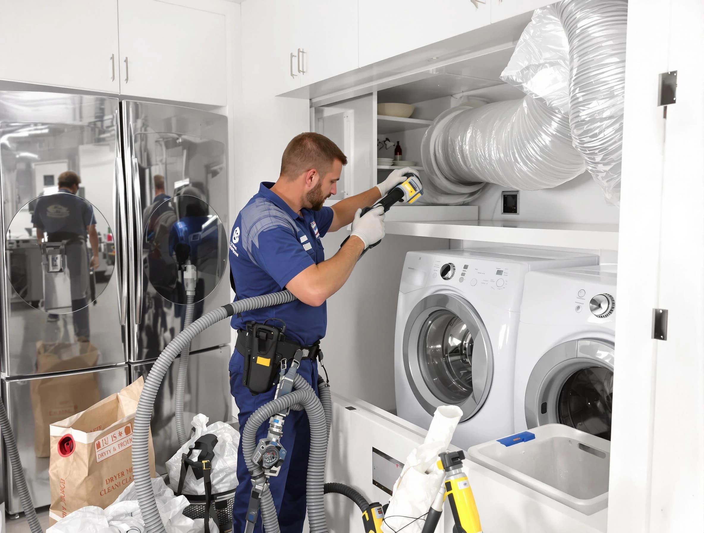 Professional duct cleaning by South Jordan Dryer Vent Cleaning in South Jordan