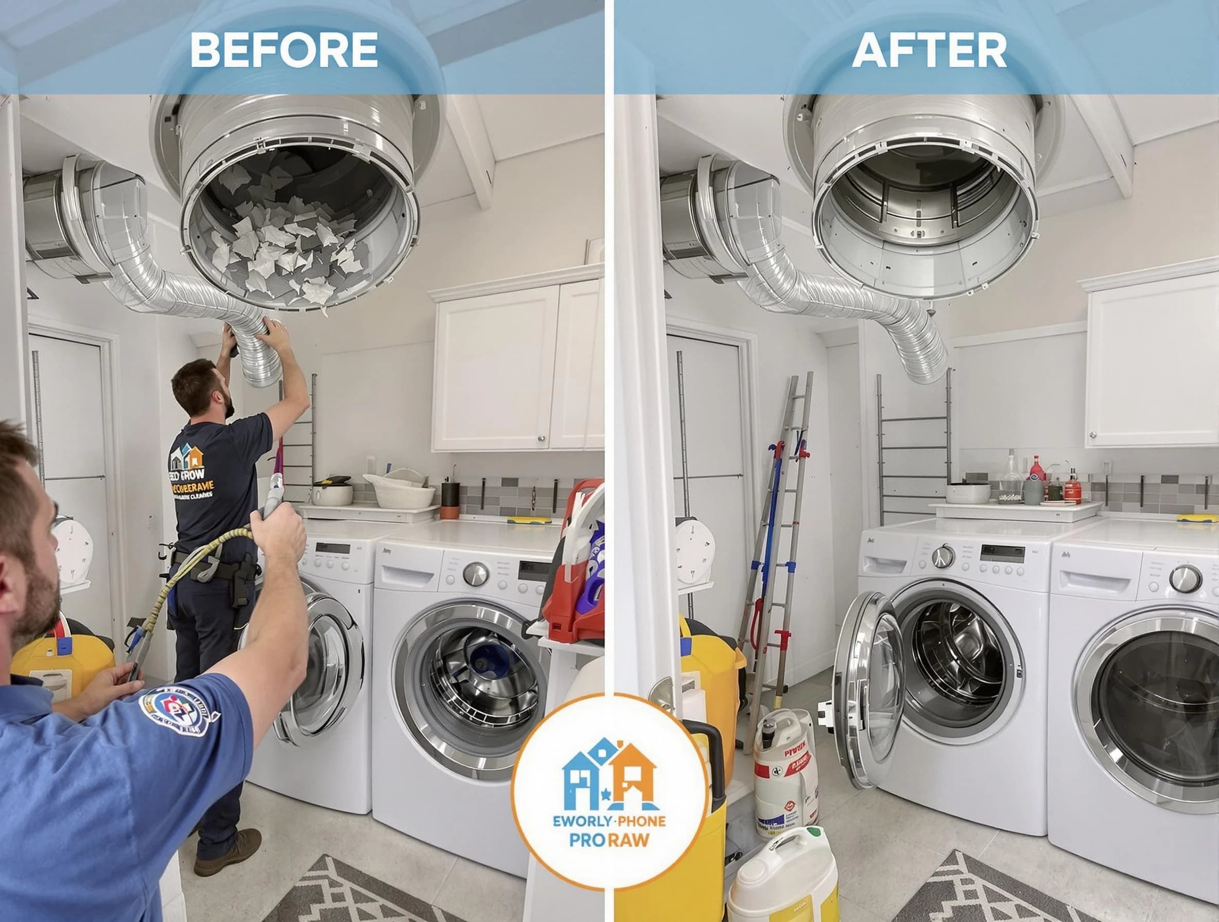 Residential dryer vent cleaning by South Jordan Dryer Vent Cleaning in South Jordan