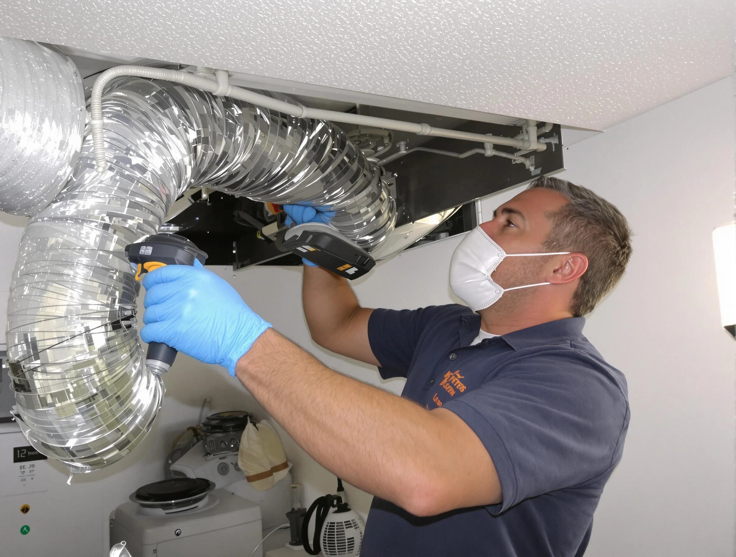 South Jordan Dryer Vent Cleaning professional performing thorough residential dryer vent cleaning in South Jordan