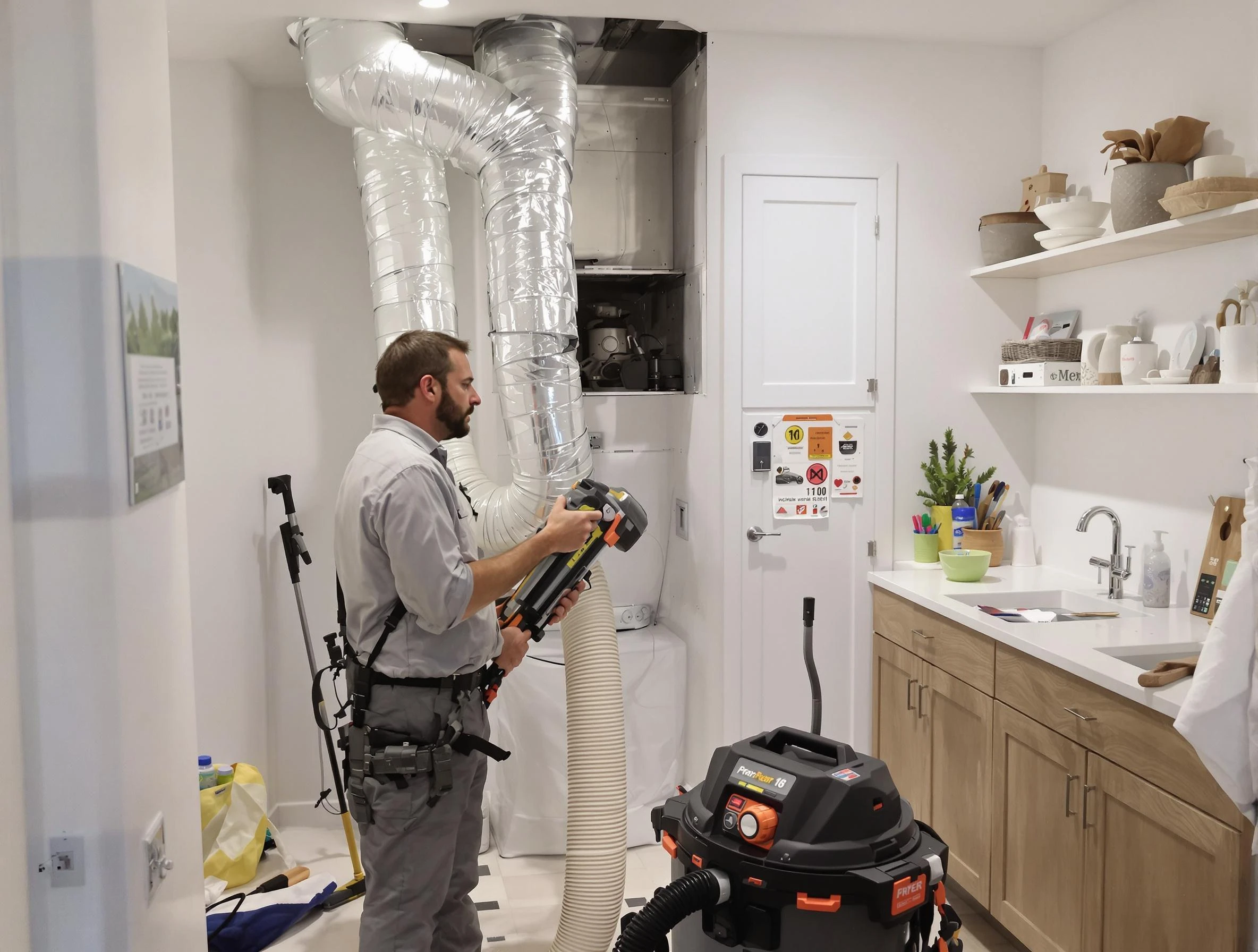 Clogged Vent Cleaning in Draper, UT